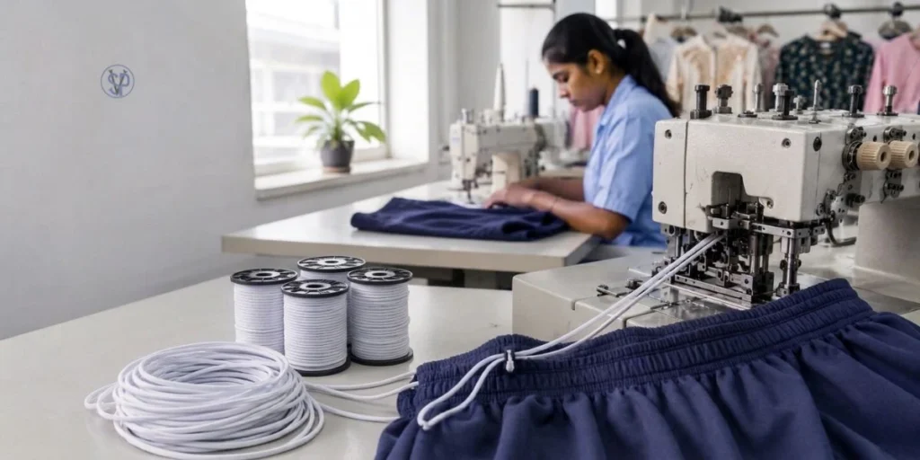 elastic cord supply for garment manufacturers